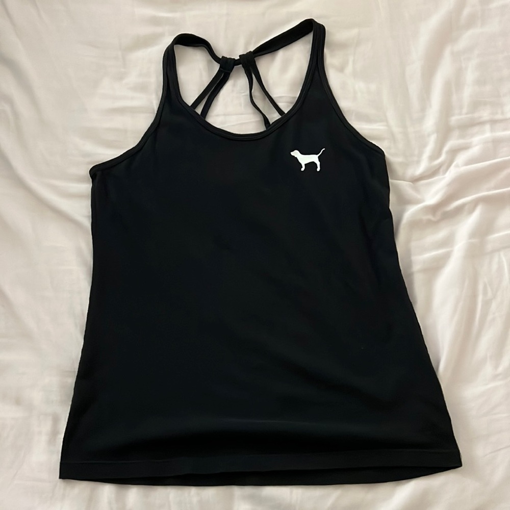 Pink work out top